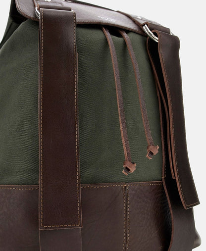 Guess kožený batoh Khaki 3