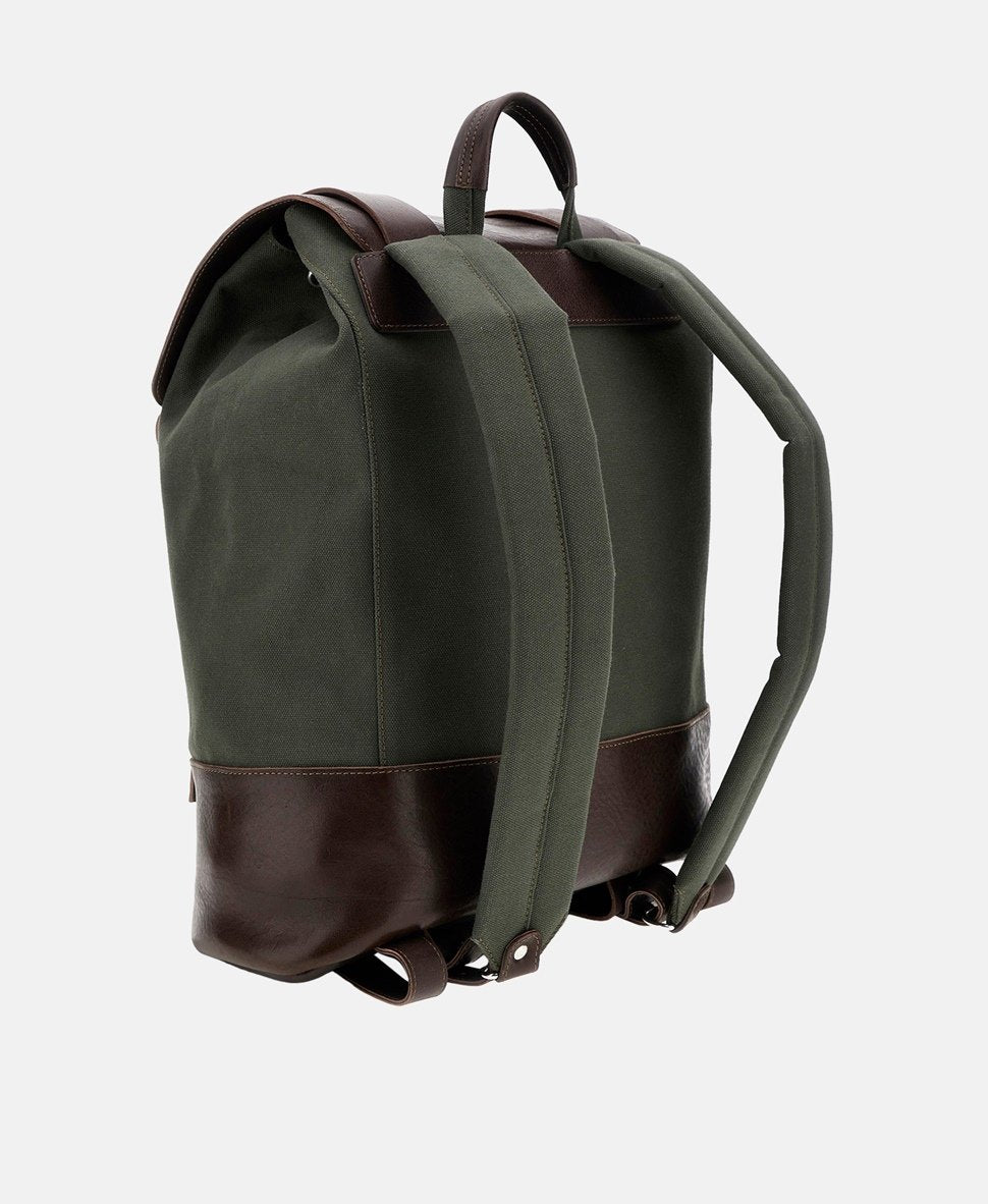 Guess kožený batoh Khaki 6