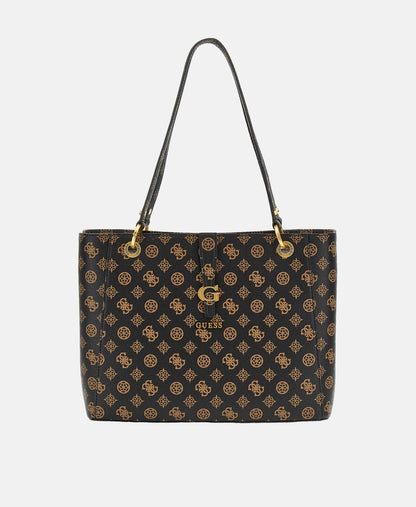Guess kabelka tote Tmavě hnědá 1