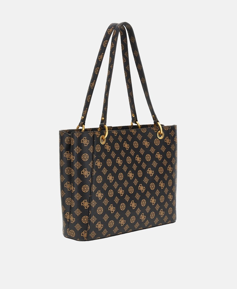 Guess kabelka tote Tmavě hnědá 3