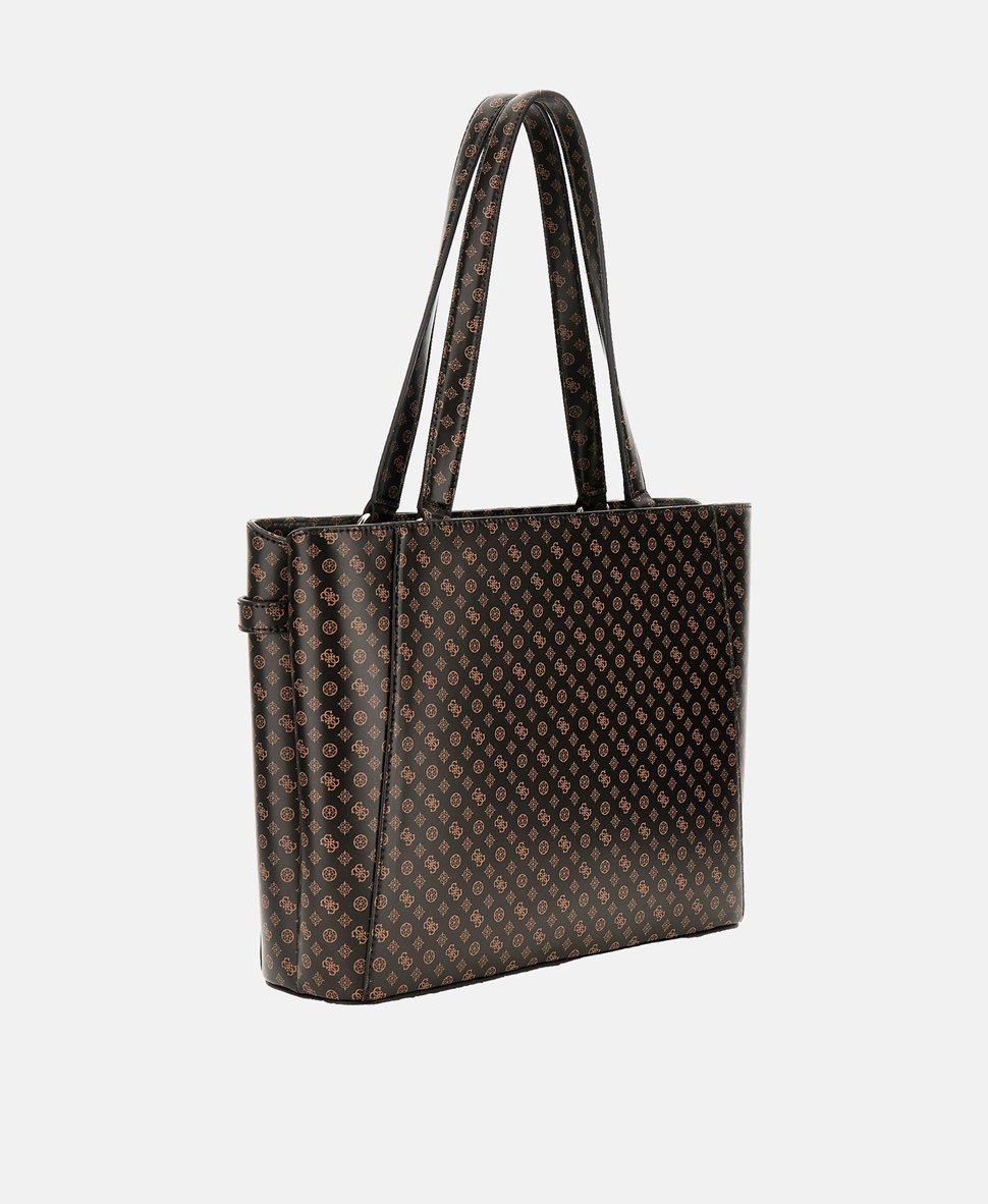 Guess kabelka tote Tmavě hnědá 3
