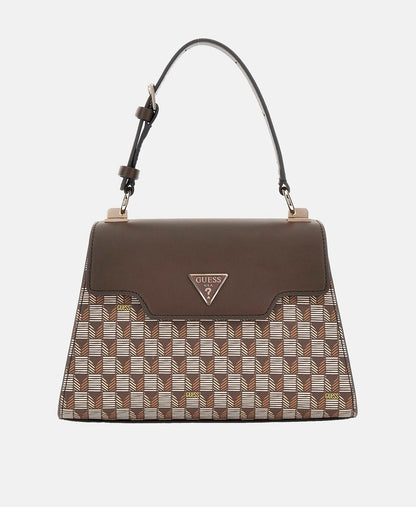 Guess kabelka přes rameno Hnědá 1