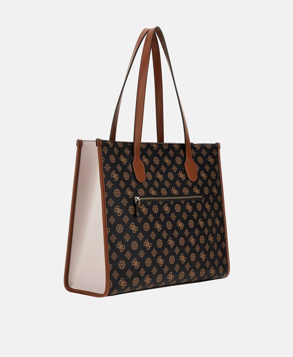 Guess kabelka tote Tmavě hnědá 3
