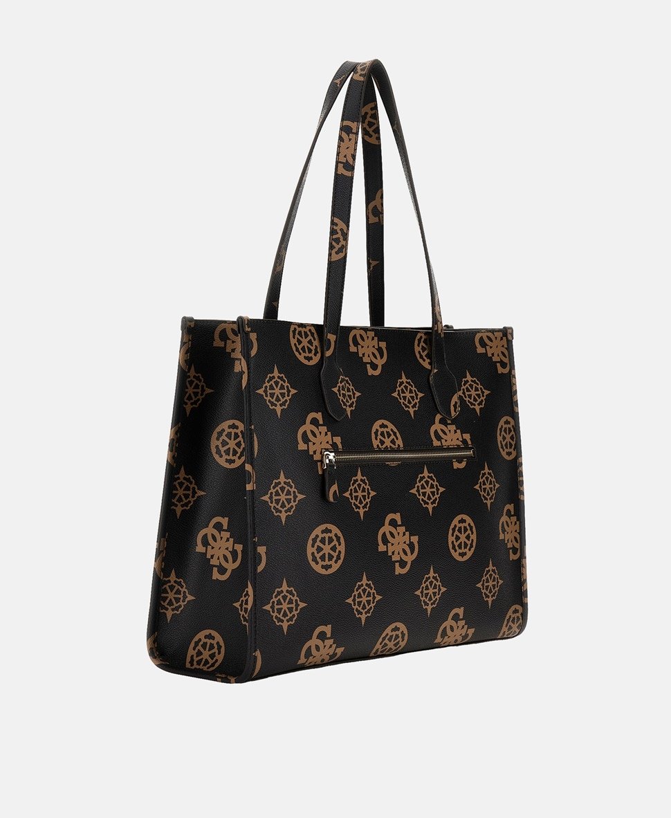 Guess kabelka tote Tmavě hnědá 3