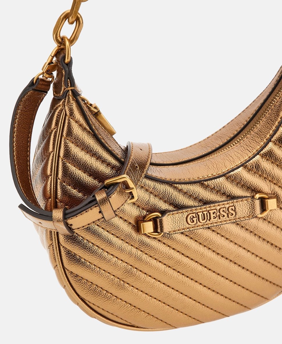 Guess hobo kabelka Bronzová 2