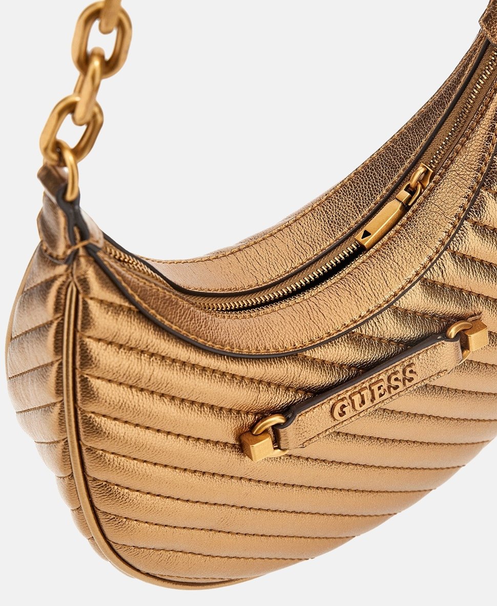 Guess hobo kabelka Bronzová 3