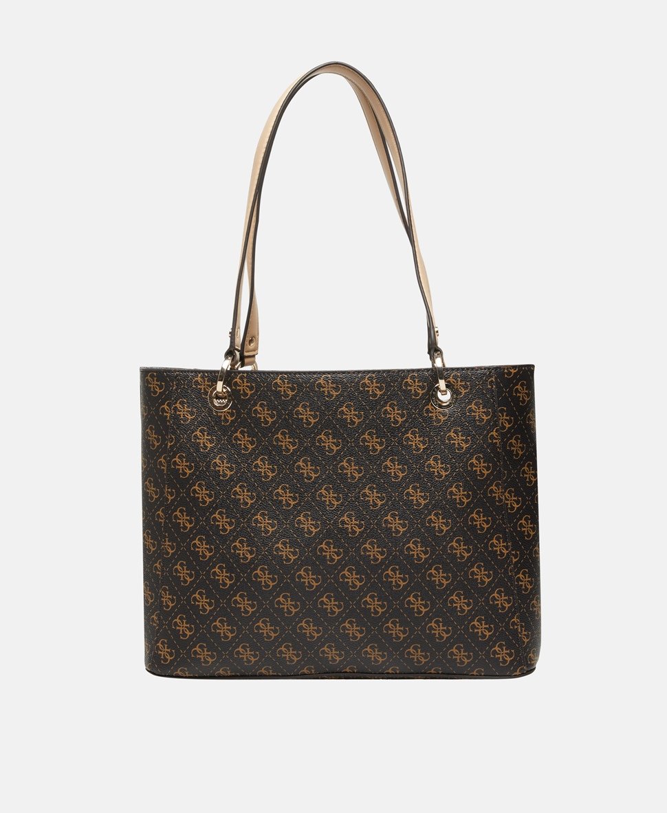 Guess kabelka shopper Hnědá 4
