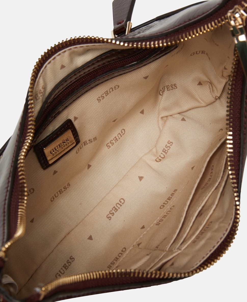 Guess kabelka přes rameno Vínová 3