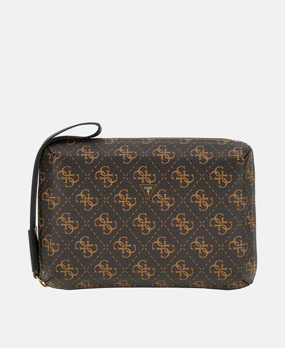 Guess taška na prádlo Hnědá 2