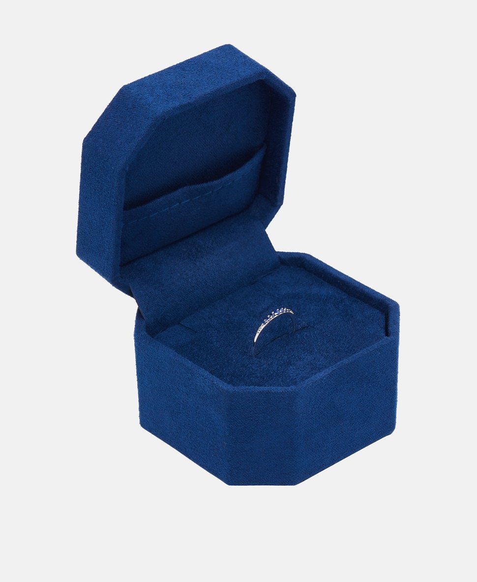 Le Diamantaire safírový prsten Bílé zlato 3