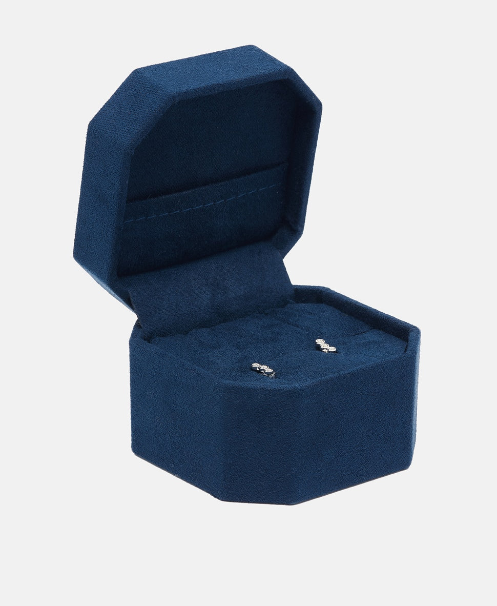 Muse Jewels diamantové puzetové náušnice Bílé zlato 3