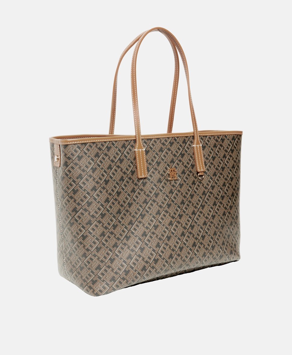 Tommy Hilfiger kabelka shopper Kávová 1
