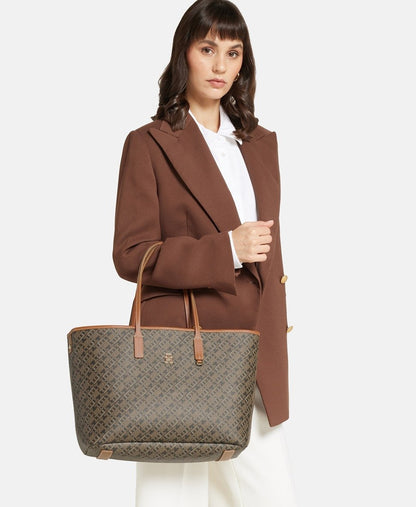 Tommy Hilfiger kabelka shopper Kávová 5