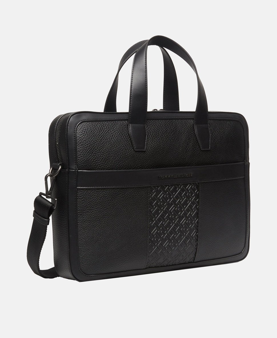 Tommy Hilfiger brašna na notebook Černá 1