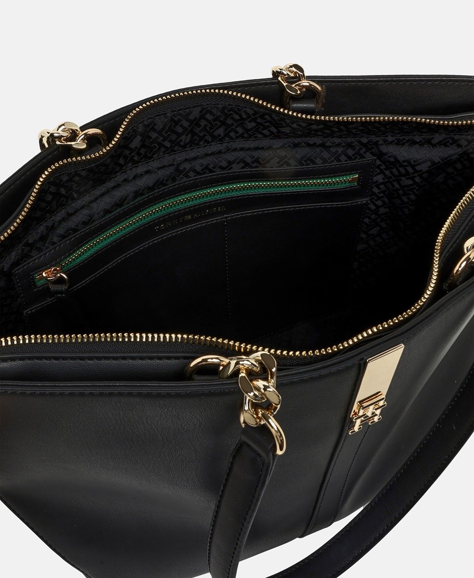 Tommy Hilfiger kabelka shopper Černá 3