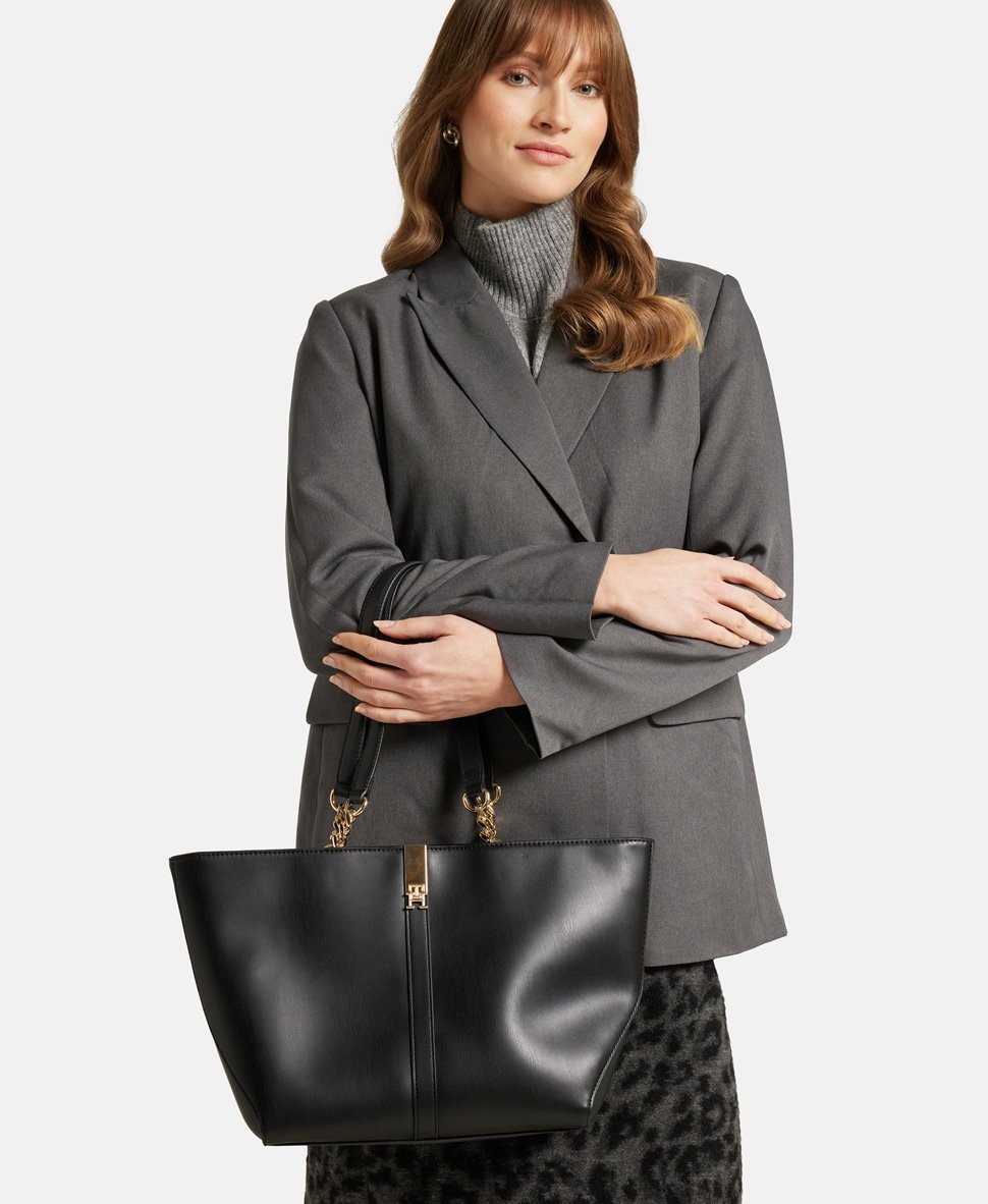 Tommy Hilfiger kabelka shopper Černá 5