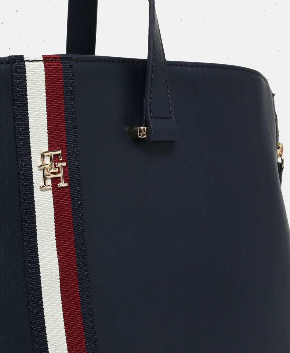 Tommy Hilfiger kabelka tote Tmavě modrá 2