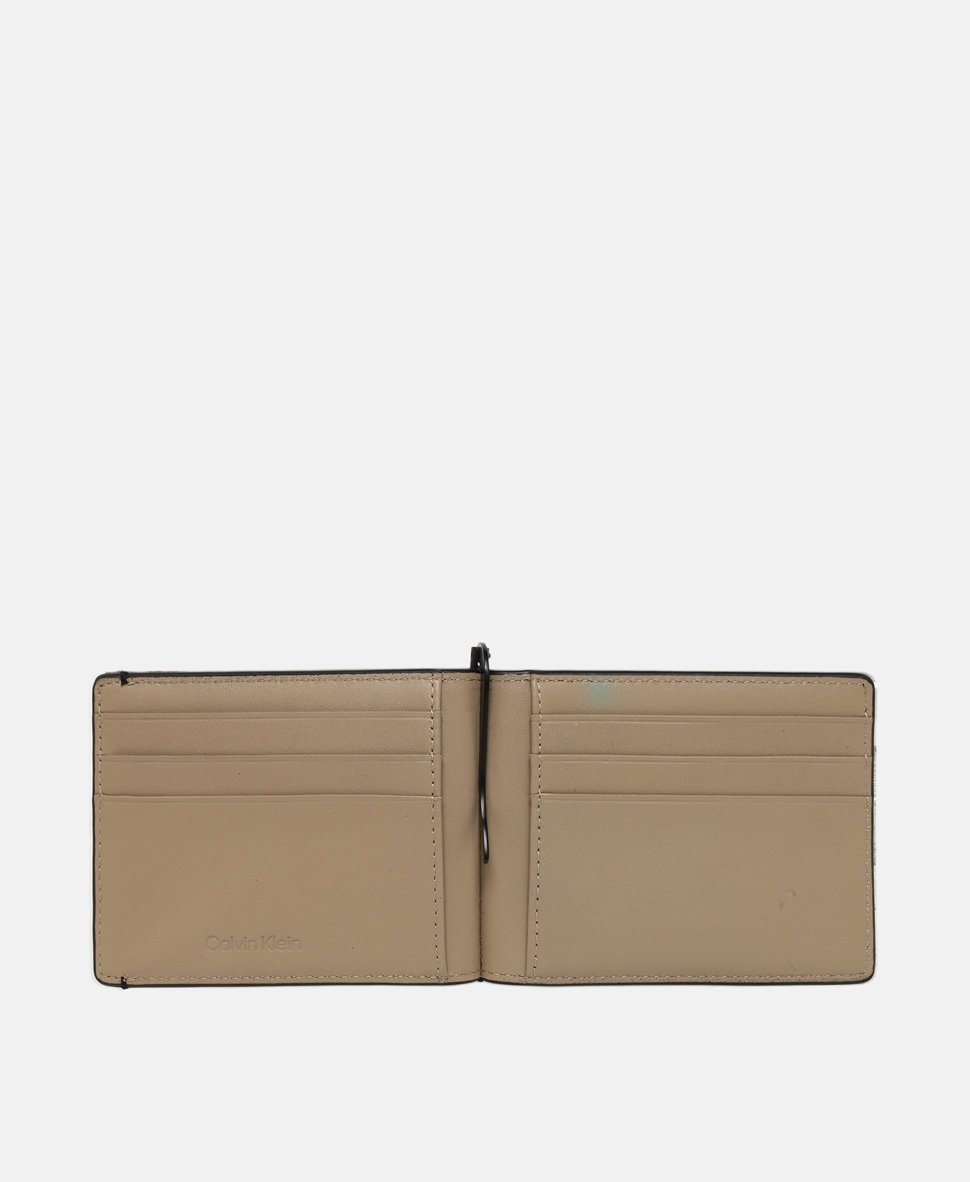 Calvin Klein kožená peněženka Černá 3