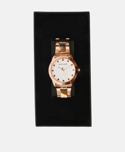 Marc Lauder hodinky Růžově zlatá 4