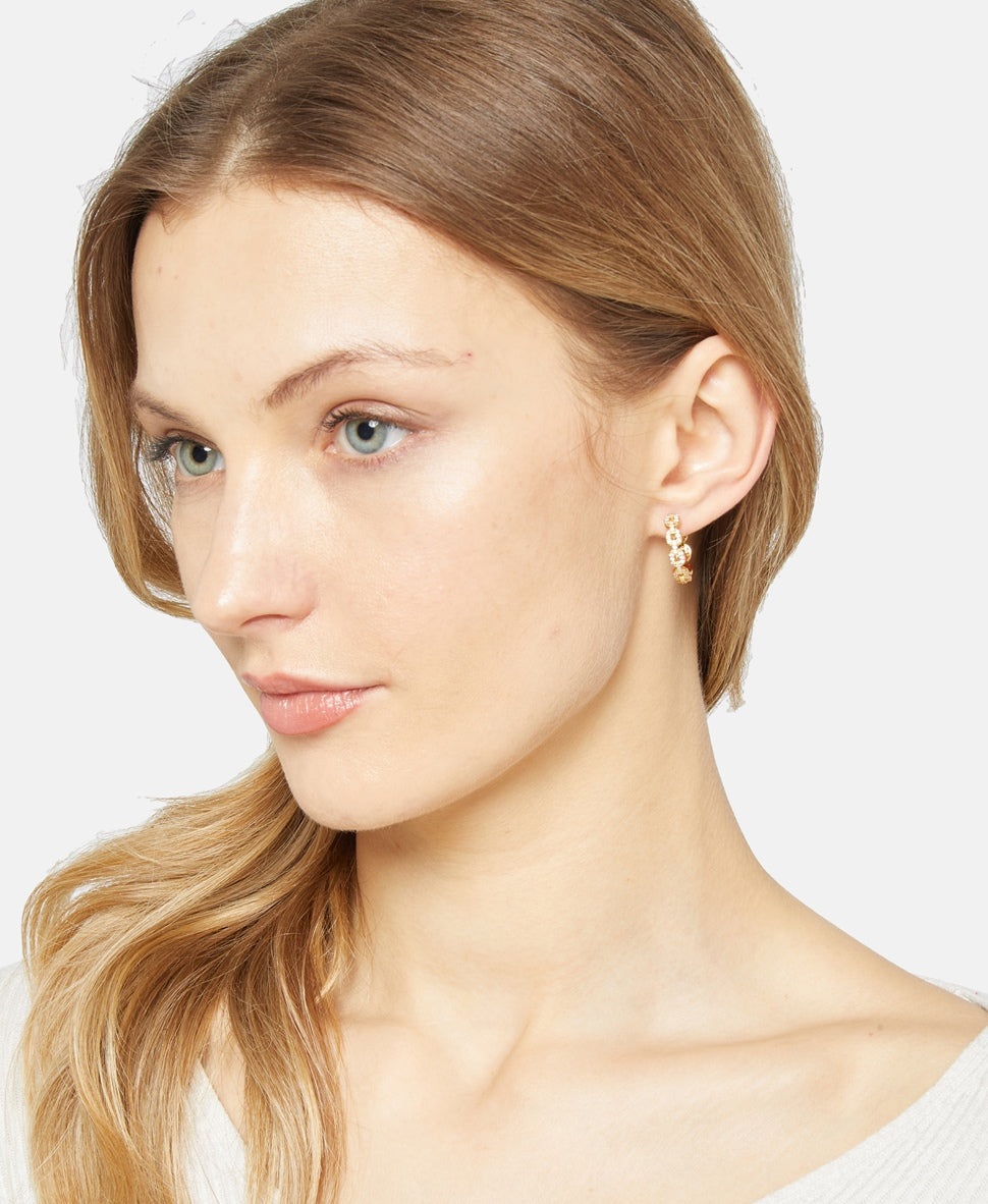 Lawrence Grey Jewelry Obručové náušnice Zlatá 3