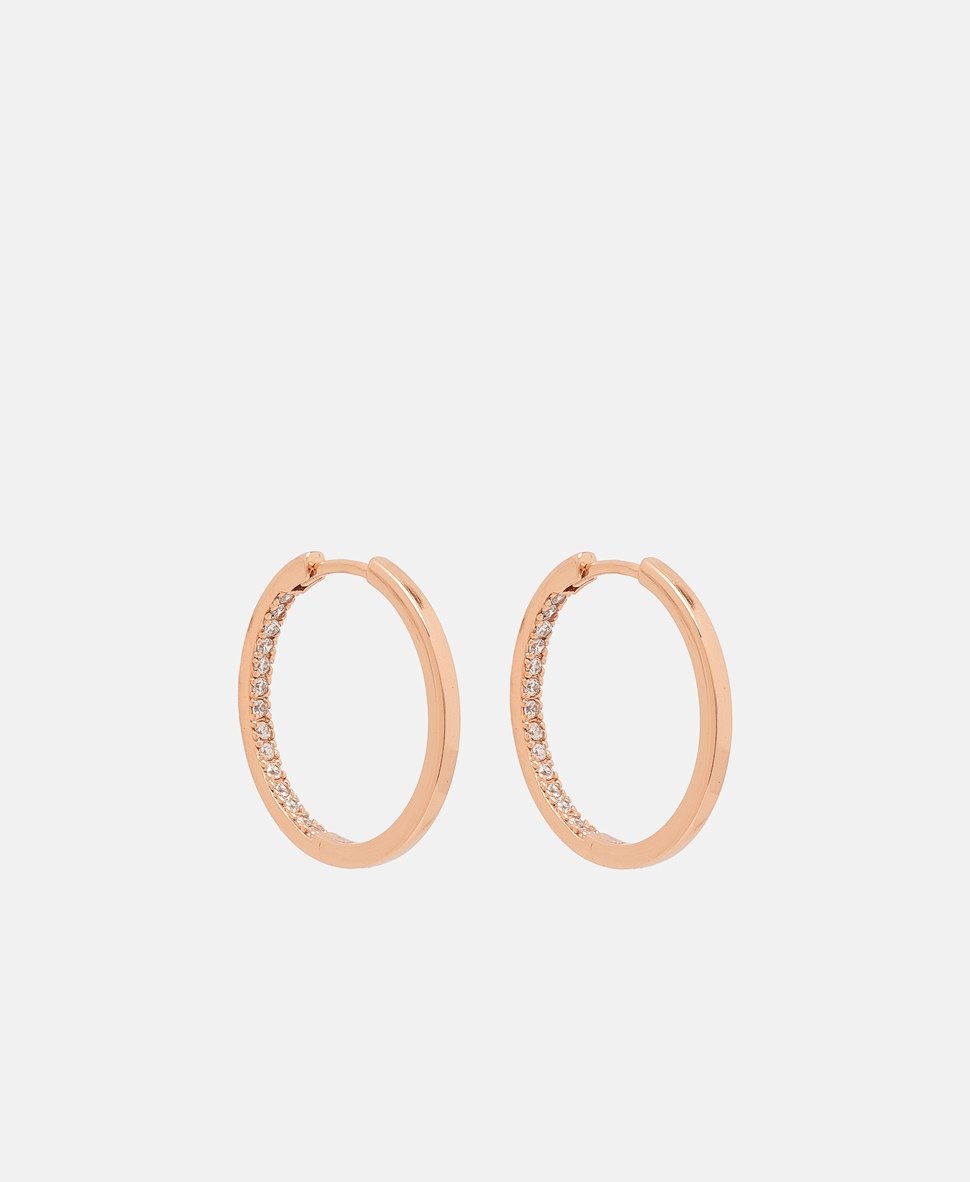 Lawrence Grey Jewelry Obručové náušnice Růžově zlatá 1