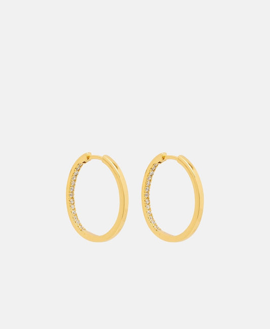 Lawrence Grey Jewelry Obručové náušnice Zlatá 1