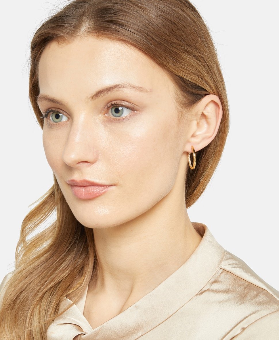 Lawrence Grey Jewelry Obručové náušnice Zlatá 3