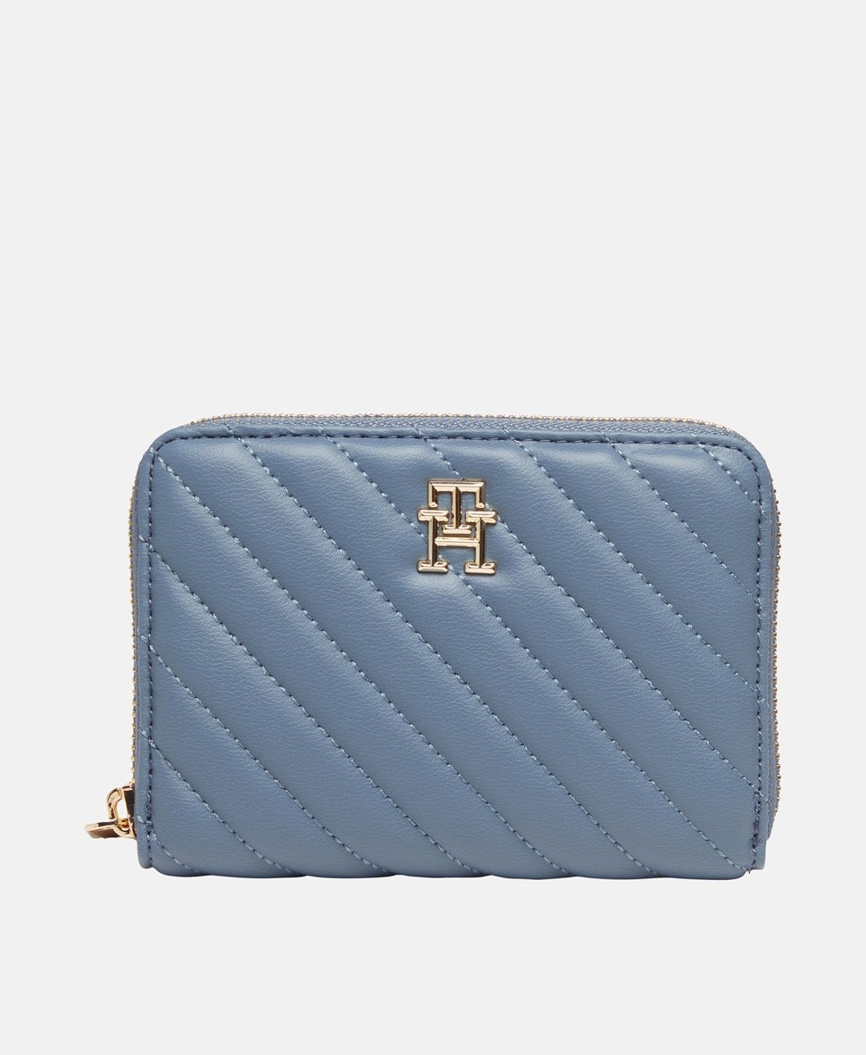 Tommy Hilfiger peněženka Břidlicově modrá 1