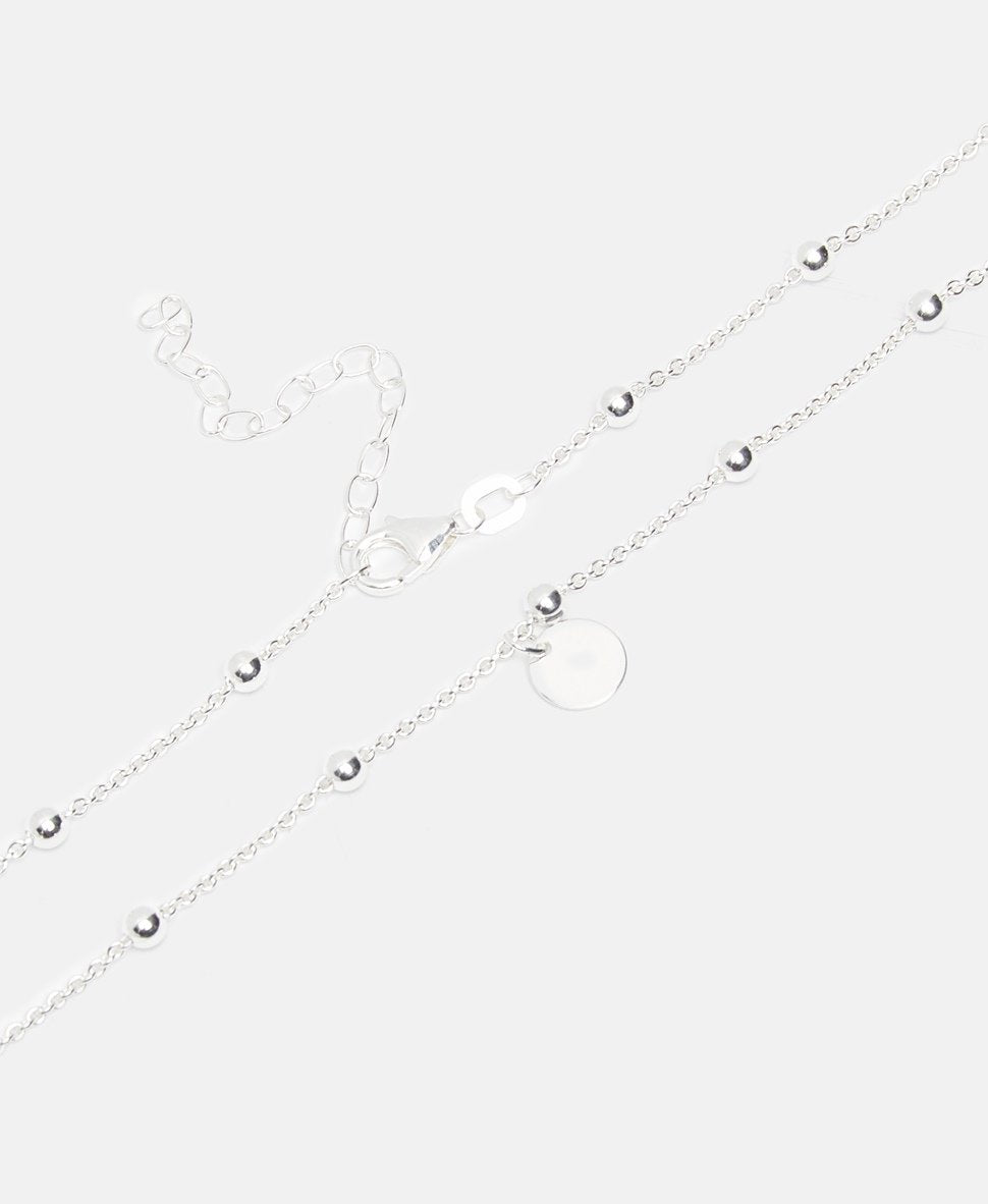 Lawrence Grey Jewelry řetízek s přívěskem Stříbrná 2