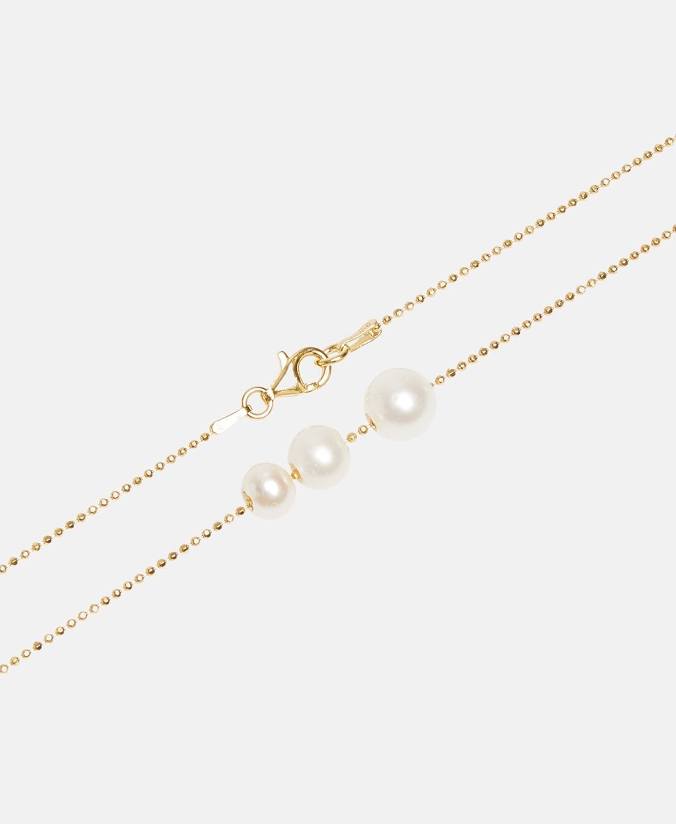 Lawrence Grey Jewelry náhrdelník s perlovým přívěskem Stříbrná 2