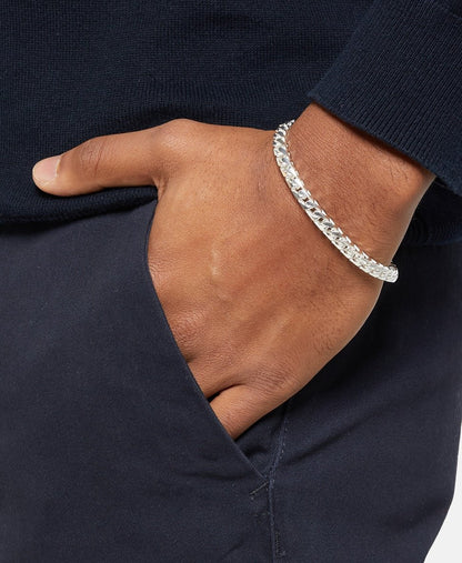 Lawrence Grey Jewelry řetízkový náramek Stříbrná 3