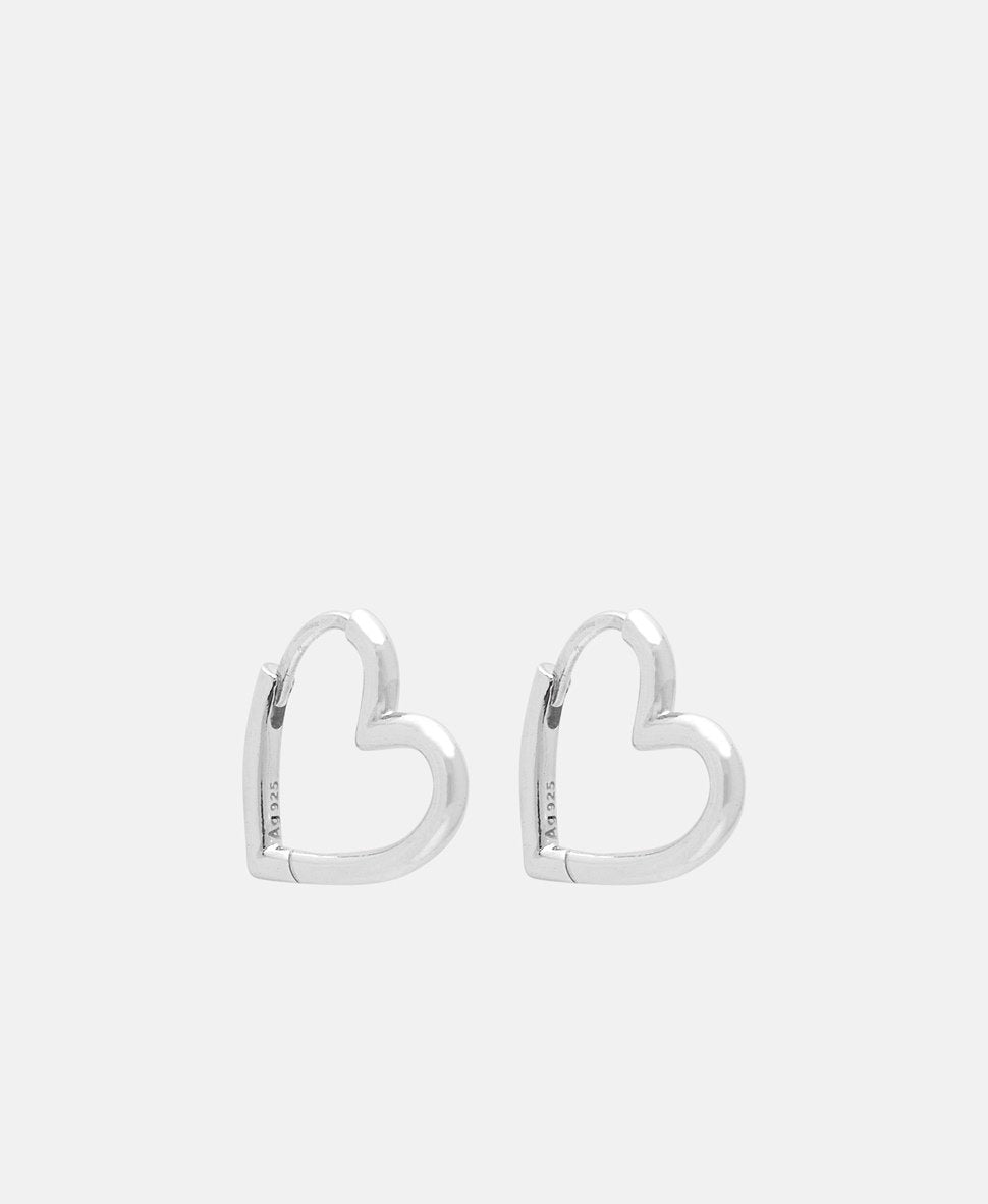 Lawrence Grey Jewelry Obručové náušnice Stříbrná 1