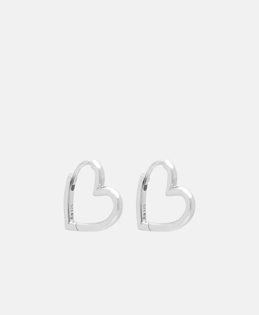 Lawrence Grey Jewelry Obručové náušnice Stříbrná 1