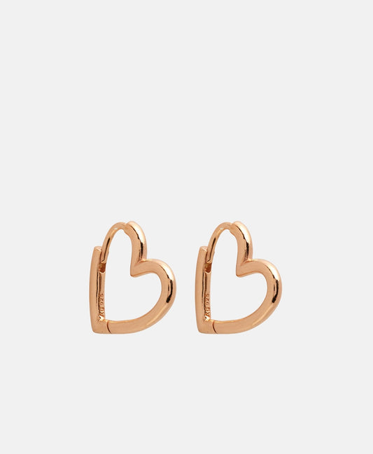 Lawrence Grey Jewelry Obručové náušnice Růžově zlatá 1