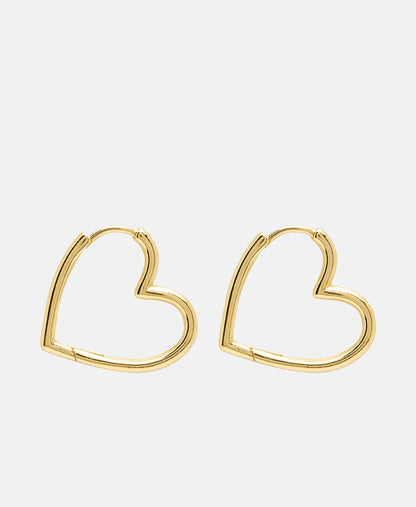 Lawrence Grey Jewelry Obručové náušnice Zlatá 2