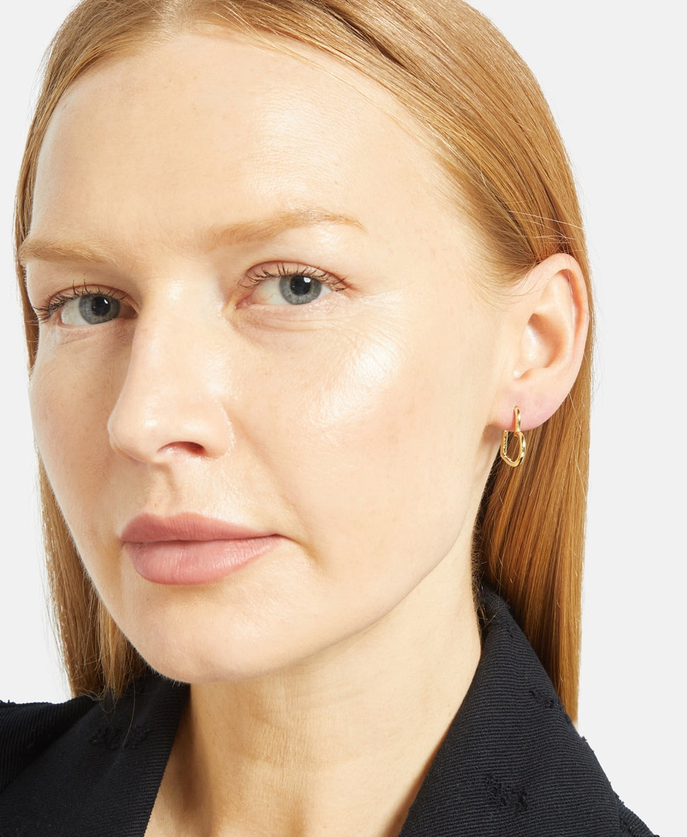 Lawrence Grey Jewelry Obručové náušnice Zlatá 3