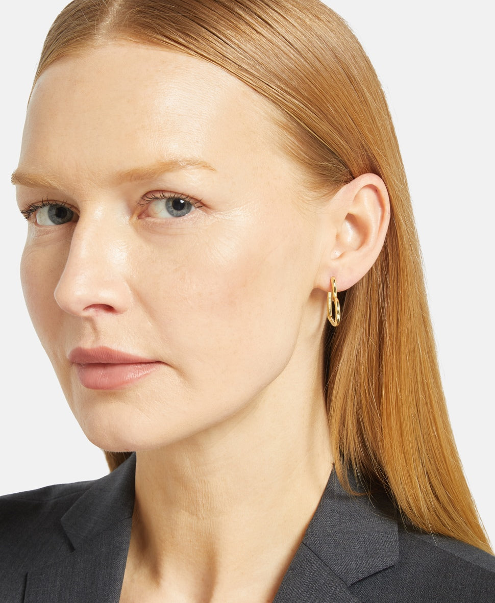 Lawrence Grey Jewelry Obručové náušnice Zlatá 3