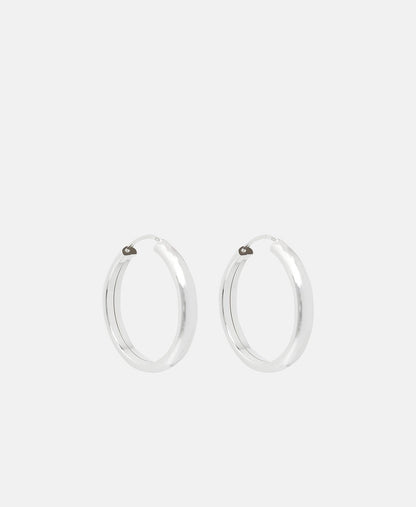Lawrence Grey Jewelry Obručové náušnice Stříbrná 1