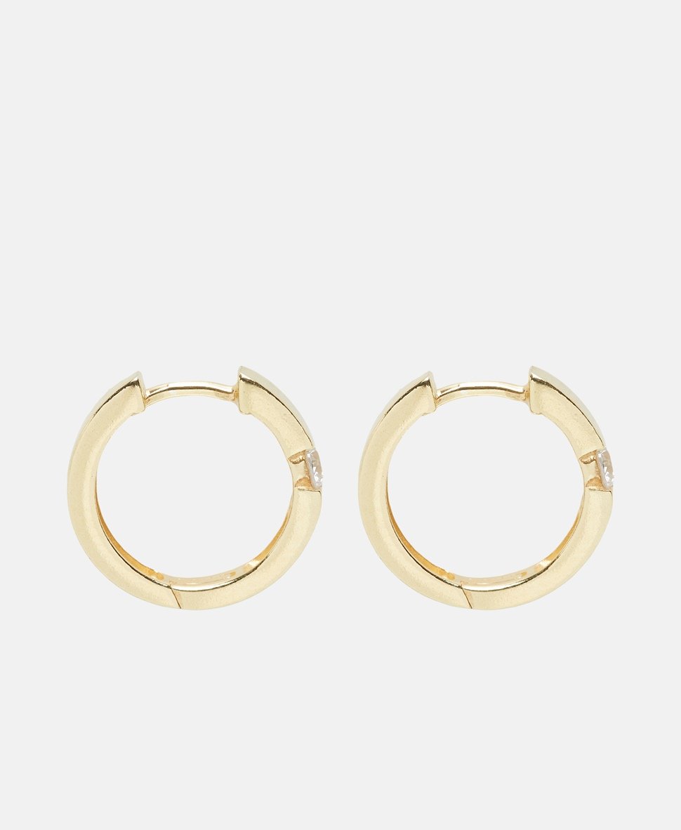 Lawrence Grey Jewelry Obručové náušnice Zlatá 2