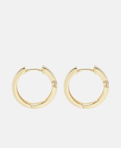 Lawrence Grey Jewelry Obručové náušnice Zlatá 2