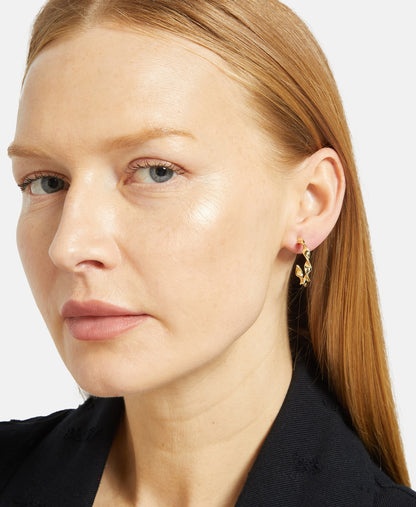 Lawrence Grey Jewelry Obručové náušnice Zlatá 3
