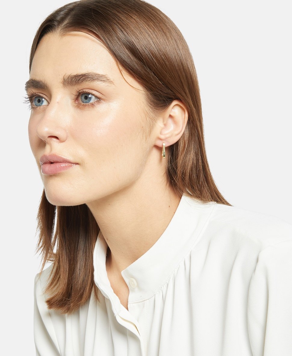 Lawrence Grey Jewelry Obručové náušnice Zlatá 3