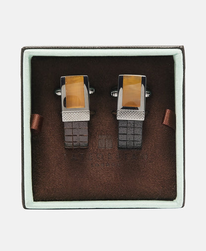 Tateossian manžetové knoflíčky Stříbrná 3