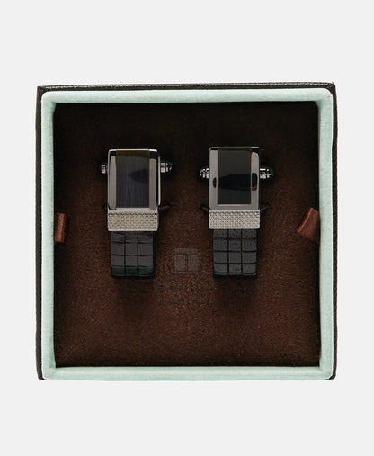 Tateossian manžetové knoflíčky Stříbrná 3