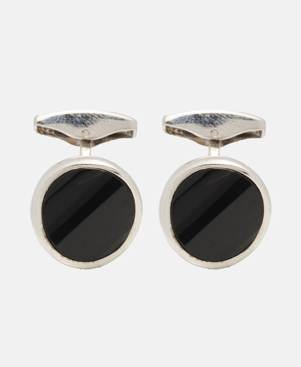 Tateossian manžetové knoflíčky Stříbrná 1