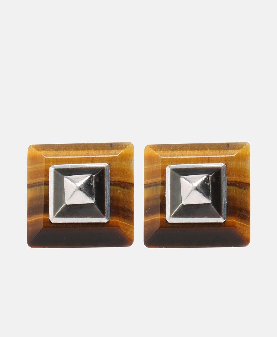 Tateossian manžetové knoflíčky Stříbrná 1