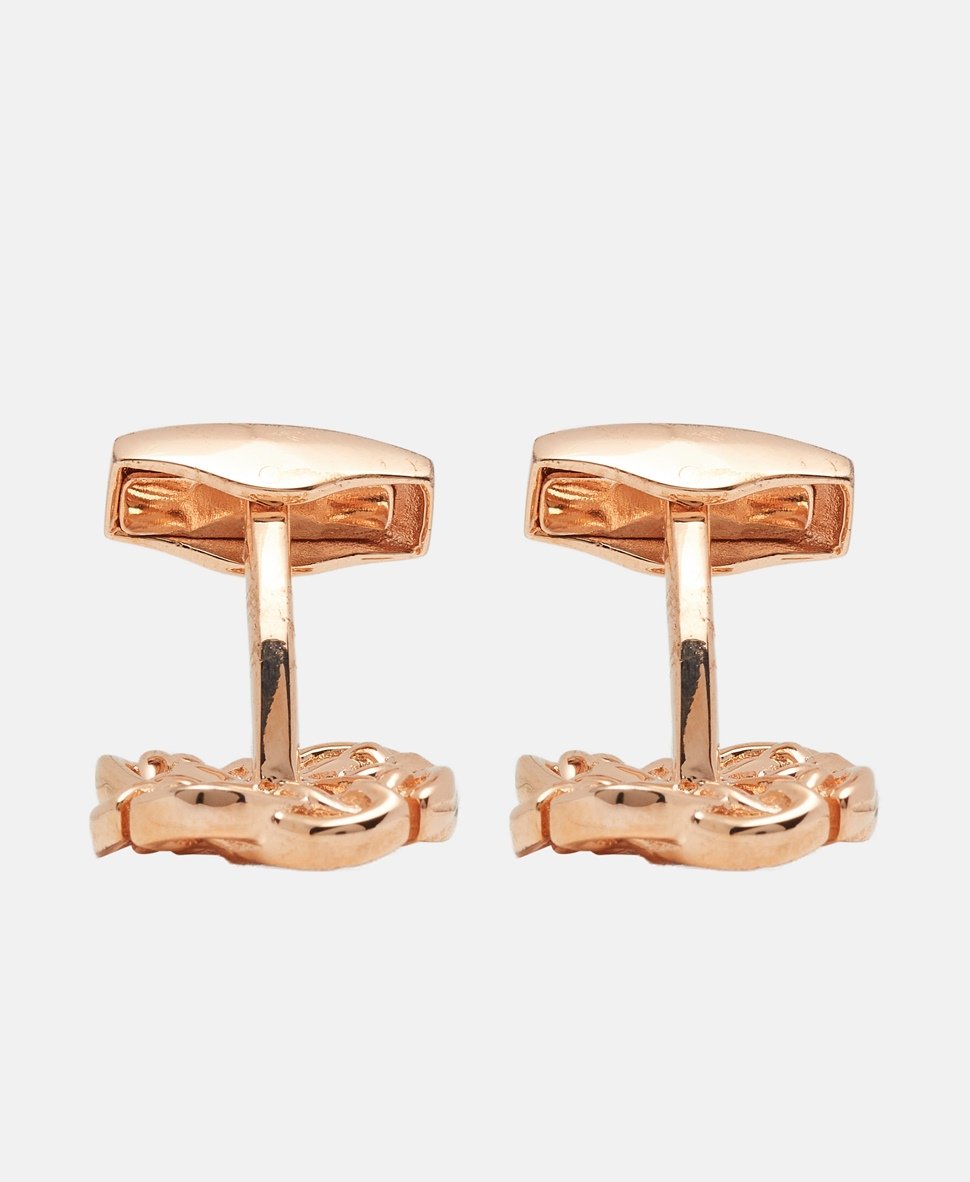 Tateossian manžetové knoflíčky Růžově zlatá 2