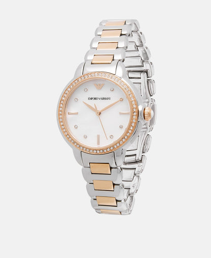 Emporio Armani hodinky Stříbrná 1