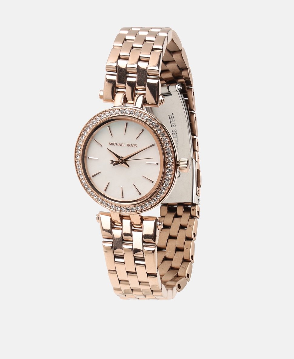 Michael Kors hodinky Růžově zlatá 1