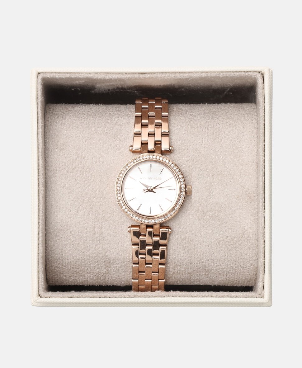 Michael Kors hodinky Růžově zlatá 4